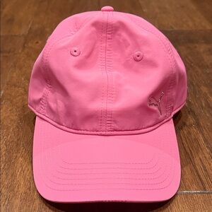 Brand new PUMA Pink Baseball Cap with Logo